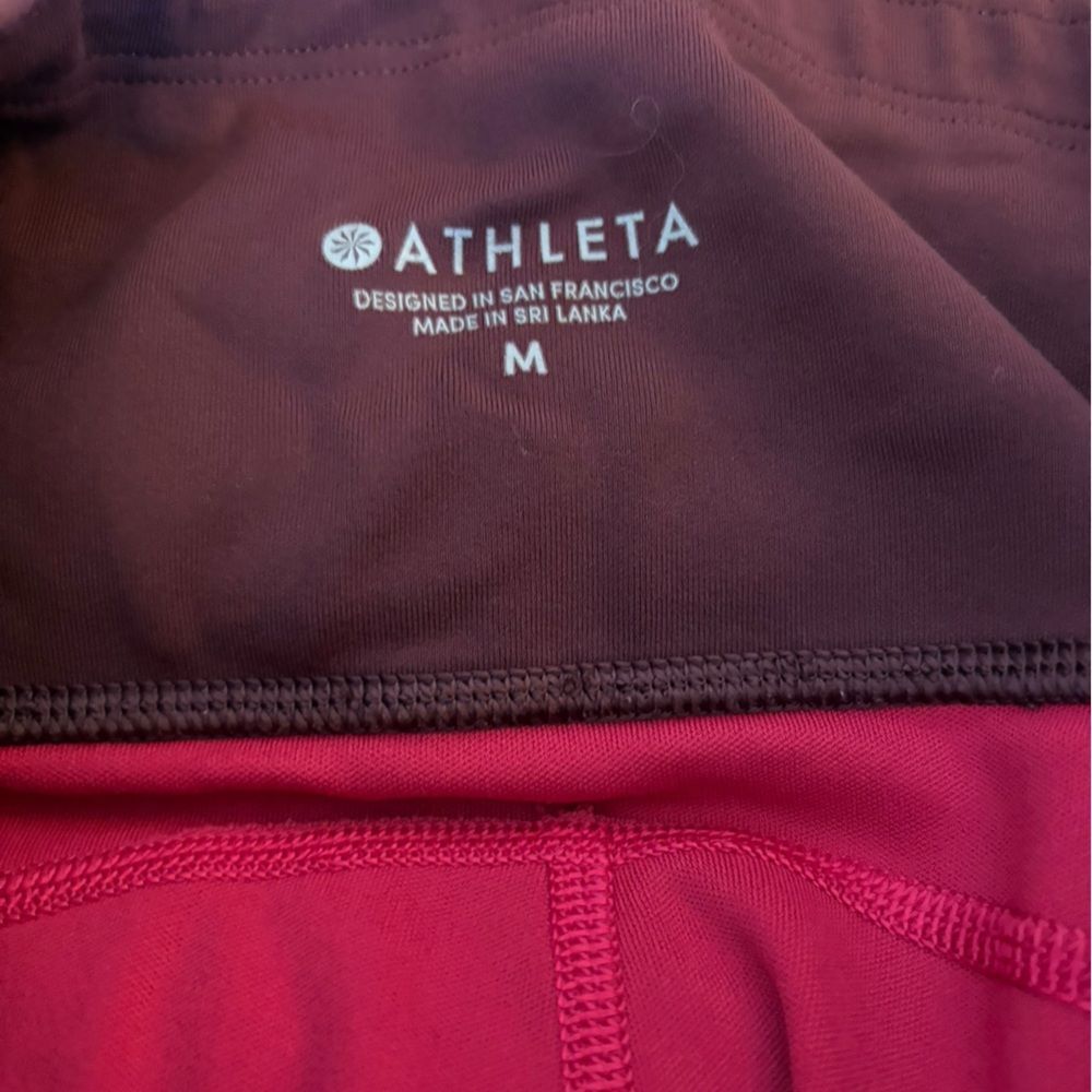 Athleta All In Structure Colorblock Exercise Legg… - image 7